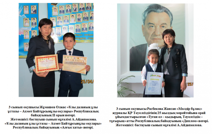 «Білім, көзі ашық, көкірегі ояу болуға  ұмтылу-біздің қанымызда бар қасиет»