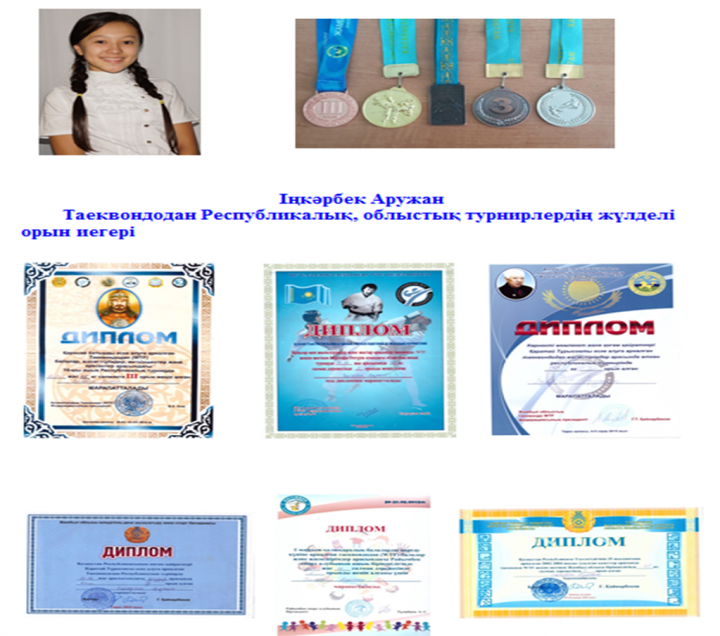 Мектебіміздің мақтаныштары