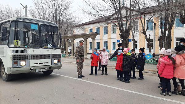 «Балалардың  жолдағы  қауіпсіздігі» атты  жедел - профилактикалық іс - шара